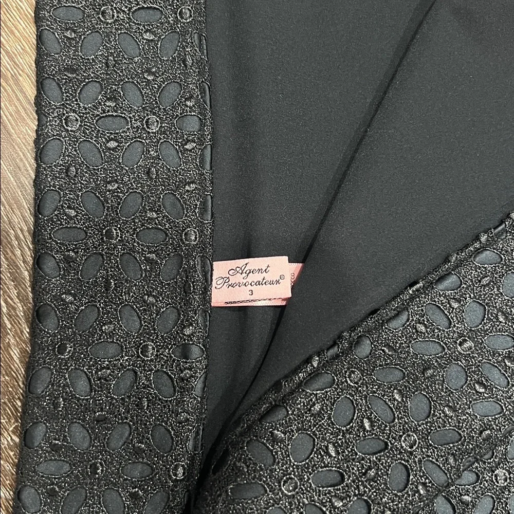 AGENT PROVOCATEUR “DEBORAH” Beautiful Skirt in Black W/ Front & Back Slit 🖤 - Picture 7 of 10